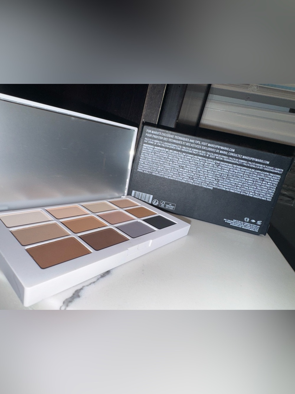 MAKEUP BY MARIO Master Mattes® Eyeshadow Palette: The Neutrals - NEW - Picture 5 of 9